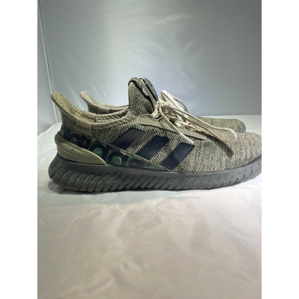 Adidas Kaptir 2.0 Orbit Green & Black Men's Size 9.5 Running Shoes GY8027 - Picture 7 of 10